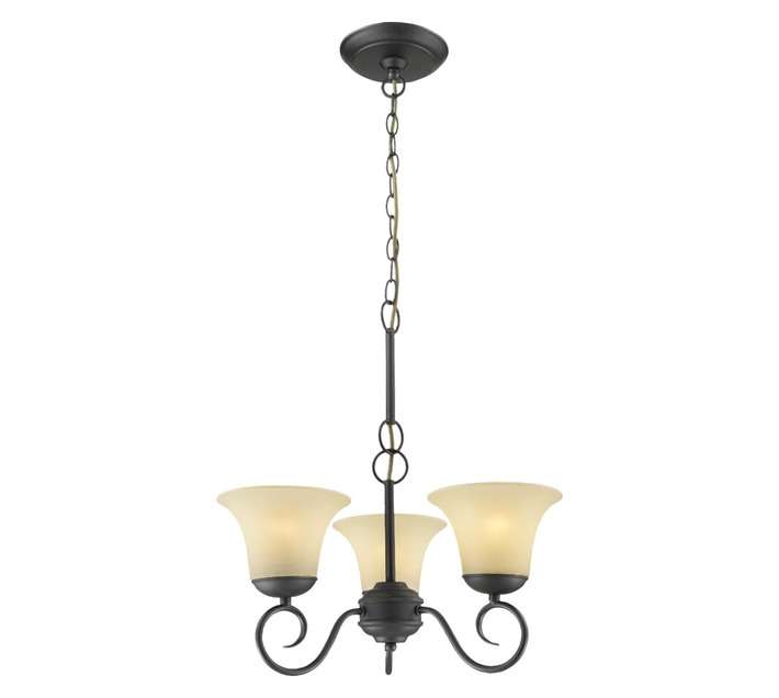 Radiant JP441-BL/CRM Ebele Chandelier - Black (430mm)
