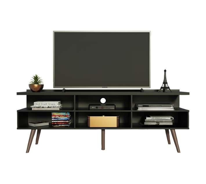 Click Furniture Live 160 TV Unit - Black (1600 x 350 x 550mm)