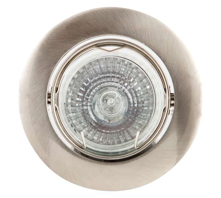 Eurolux D64SC 3 x Curved Tilt Rim Downlight - Gun Metal (50W)