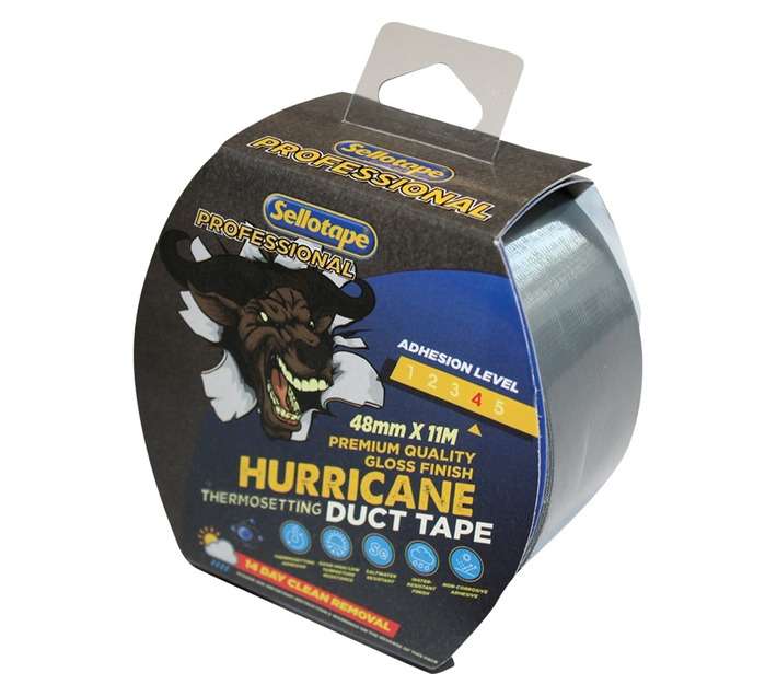 Sellotape Hurricane Duct Tape (48mm x 11m)
