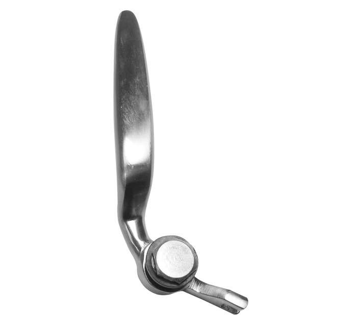 Euro Brass Window Casement Handle - Satin (Left hand)