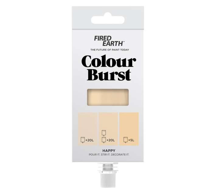 Fired Earth Colourburst Paint Stainer - Happy (80ml)