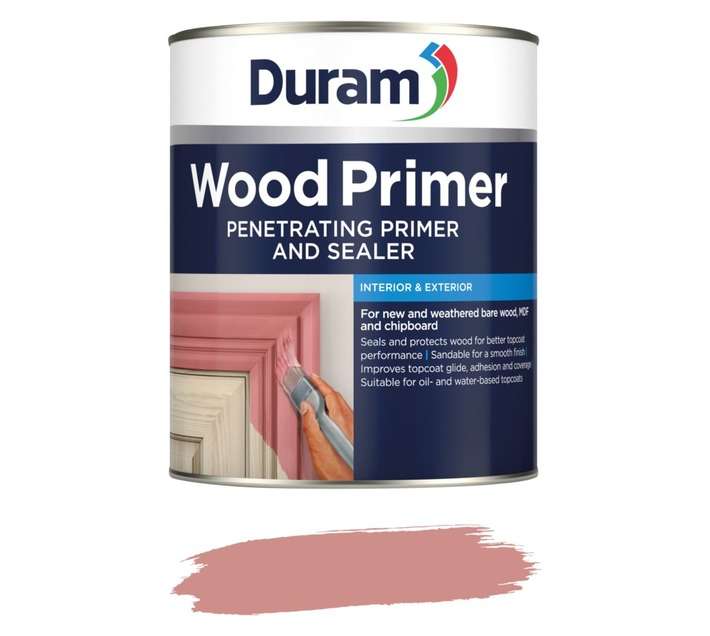 Duram Wood Primer - Pink (1L)