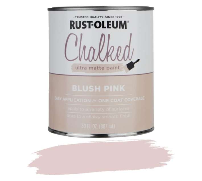 Rust-Oleum Chalked Ultra Matte Paint - Blush Pink (887ml)