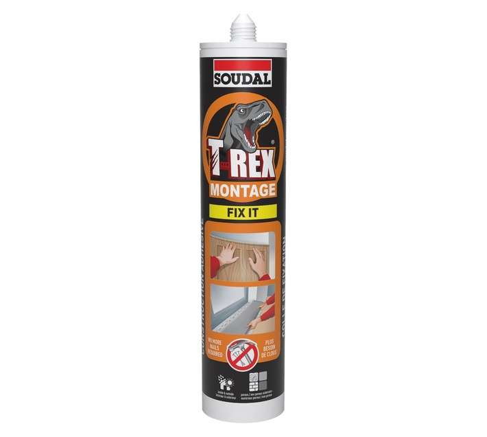 Soudal T-Rex Montage Fix It - Beige (350g)