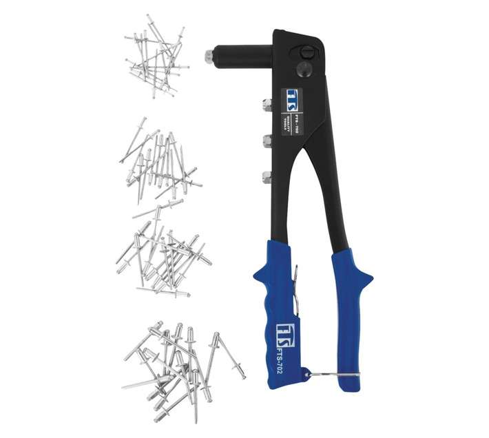Hand Riveter Kit - Black/Blue
