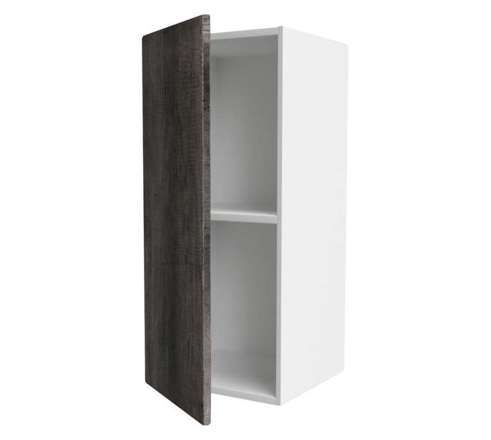 Home and Kitchen Wrapped Top Cabinet Unit - Monument Oak (300 x 300 x 720mm)