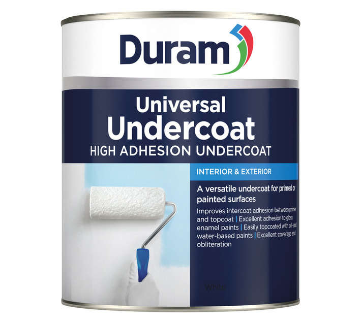DURAM UNIVERSAL U/COAT HIGH ADH 5LT WHT