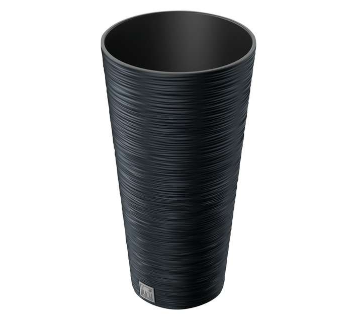 Prosperplast Furu Slim Pot - Anthracite (300 x 300 x 575mm)