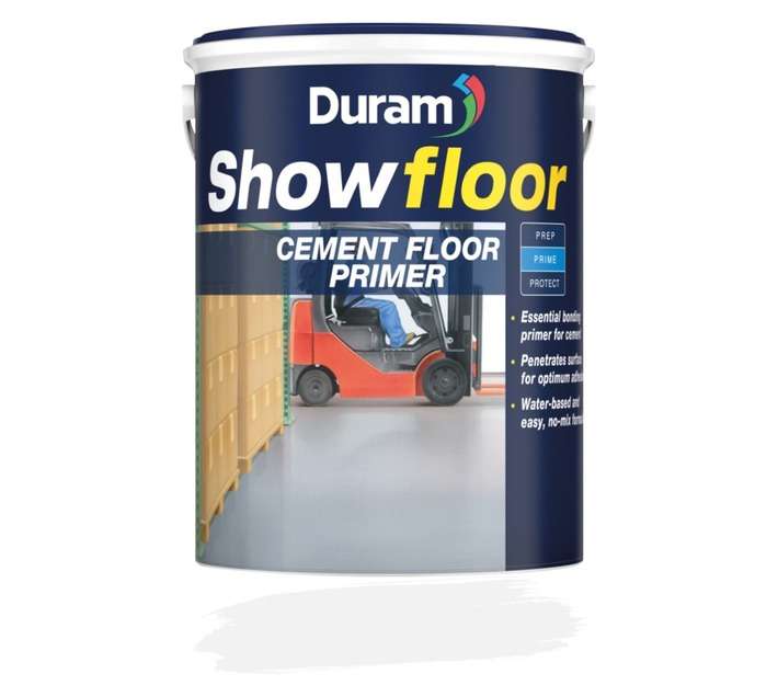 Duram Showfloor Cement Floor Primer - Clear (5L)
