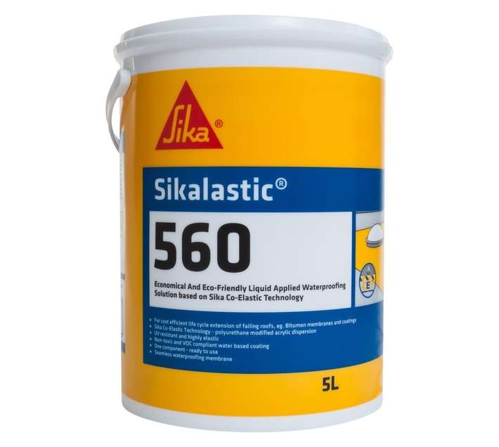 Sika ZHO831 Sikalastic Waterproofing - Grey (5L)