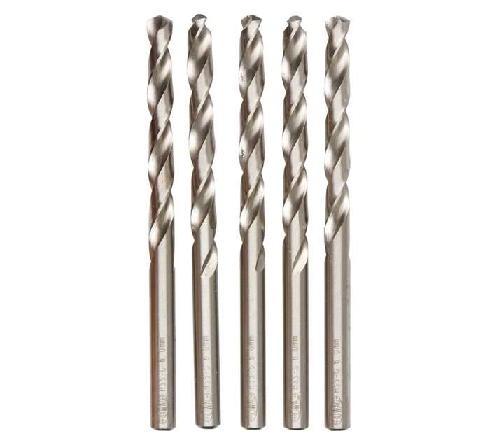 Ruwag 6mm Industrial Metal Drill Bits (5 Pack)