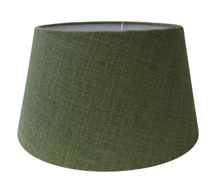 Design House Tapered Drum Lamp Shade - Meadow Green (260mm)