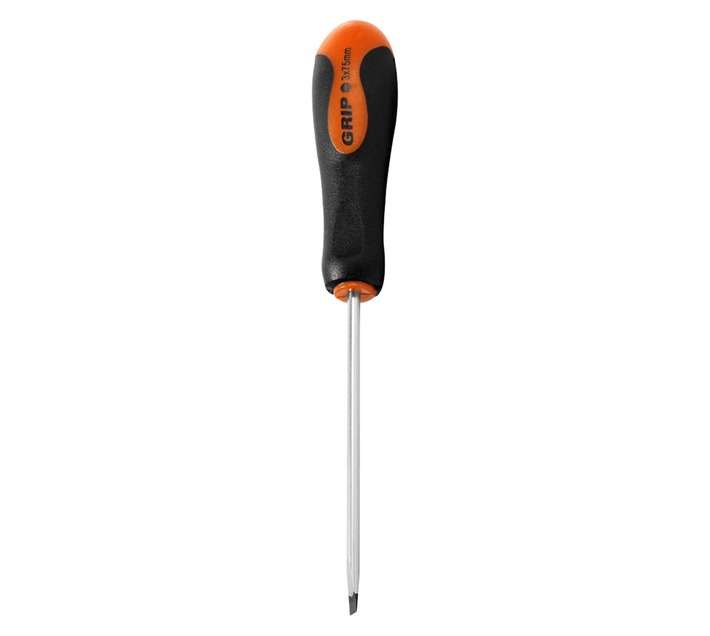 Grip 3mm x 75mm Flat Point Professional Screwdriver