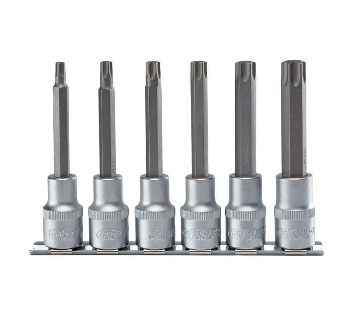 Grip GAS706 6 Piece Torx Bit Socket