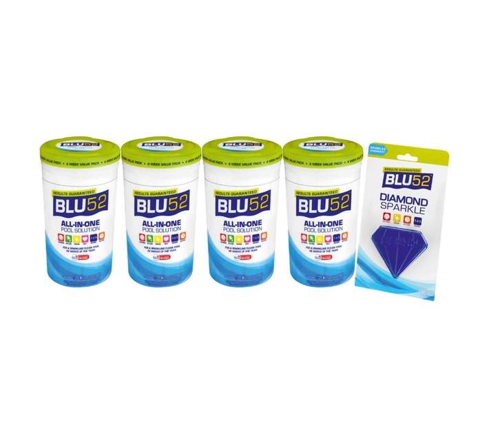 BLU52 580-6067 Value Pack Pool Treatment with Gel Cube (4.8kg)