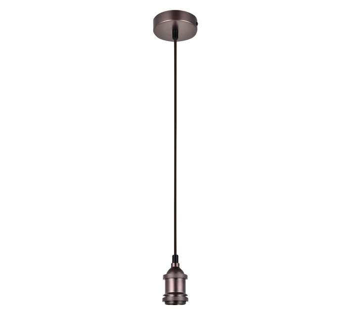 Bright Star Lighting Lamp Holder Pendant - Coffee (60W)