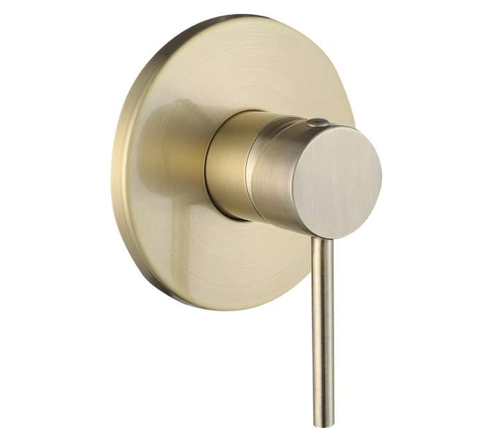 MacNeil 211318 Bijiou Undertile Bath/Shower Mixer - Gold