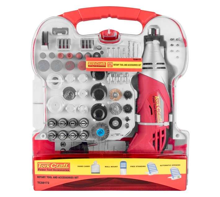 Tork Craft 17 Piece Mini Tool Accessory Kit
