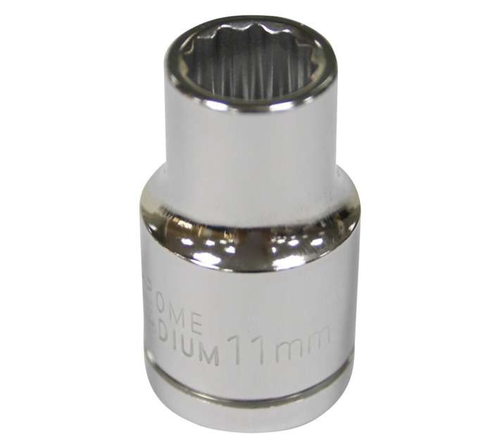 Mastercraft Â½" Drive 12 Point Socket (11mm)