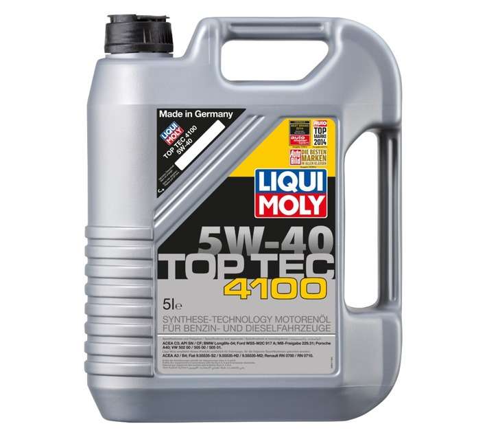 Liqui Moly Top Tec 4100 5W-40 Oil (5L)