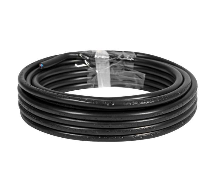 APDCBG07BK05 Cabtyre 3 Core Cable - Black (5000mm)