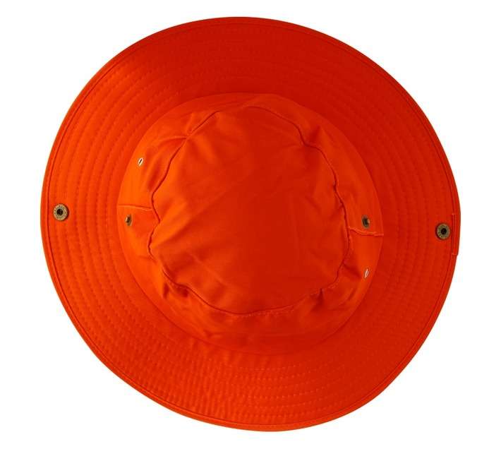 Hennox H010 Brim Bush Hat - Orange (Medium)