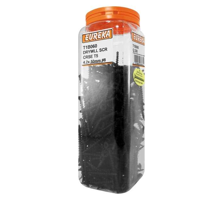 Eureka 300 x Coarse Drywall Screws (4.2 x 50mm)
