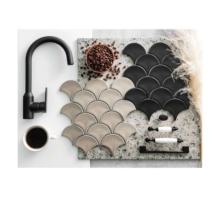 Home and Kitchen Toad Knob - Matt Black (96mm)