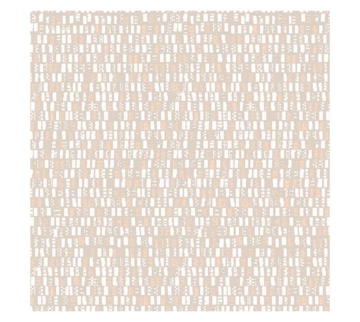 Fired Earth NW Blocks Wallpaper - Brown (10m x 530mm)