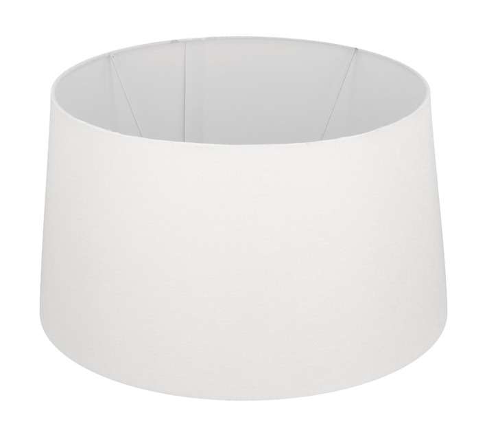 Design House S141C28 Tapered Drum Lampshade - White (440 x 440 x 250mm)