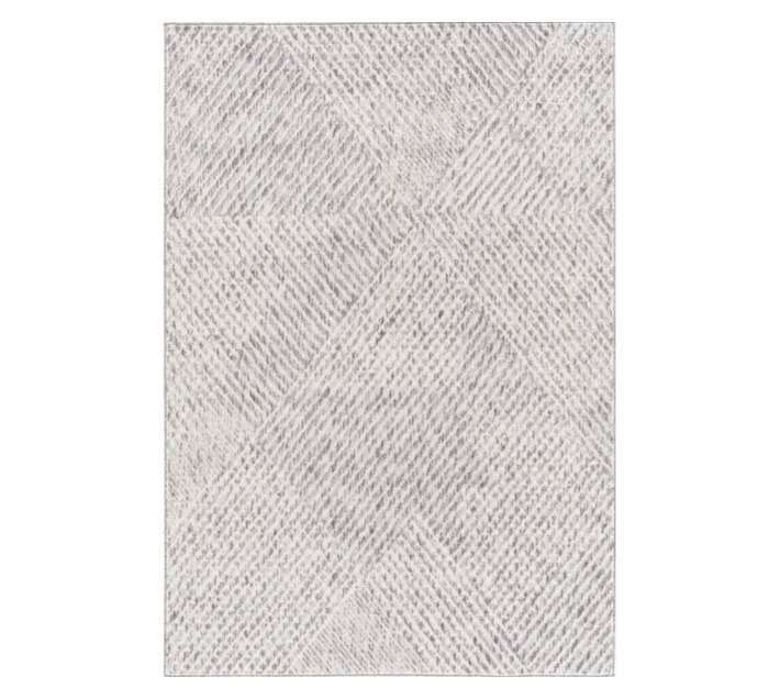 Stefano and Co Modern Remix Rug - Grey/Off White (2300 x 1600mm)