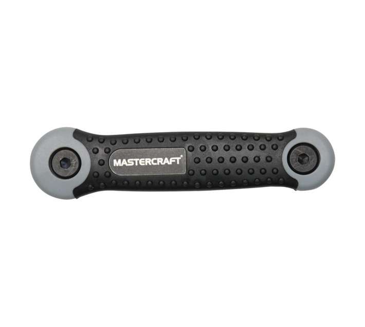 Mastercraft 8 Piece Metal Folding Star Key Set (200 x 74 x 52mm)