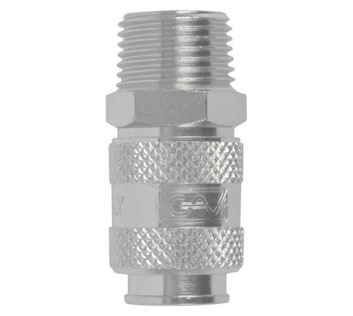 GAV GAV UNI3 Universal Male Quick Coupler (1/2 Inch)