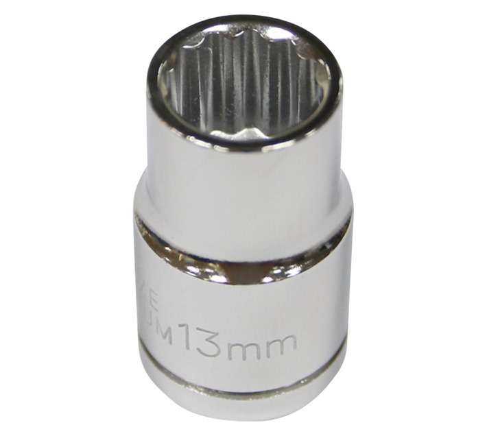 Mastercraft Â½" Drive 12 Point Socket (13mm)