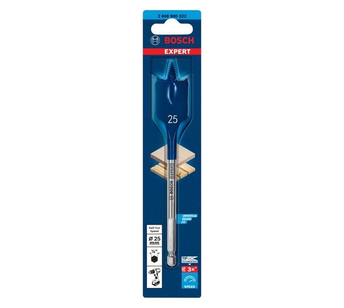 Bosch Hex Spade Drill Bit (152 x 25mm)