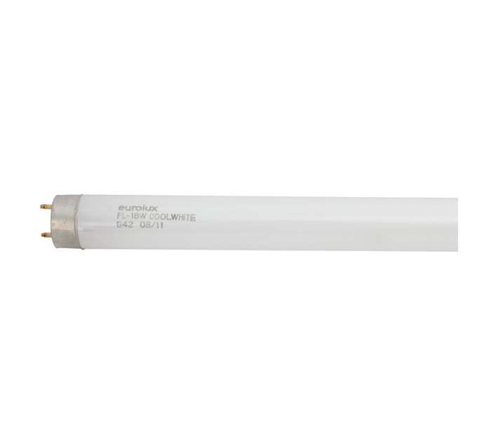 Eurolux T8 Fluorescent Globe - Cool White (18w)