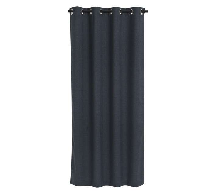 Design House Sublime Eyelet Curtain - Gulf Navy (2300 x 2500mm)