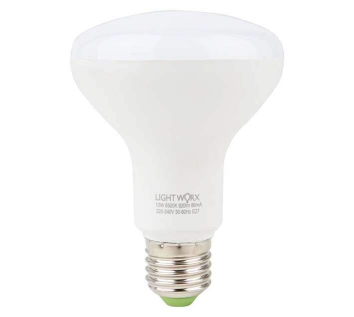 Lightworx LED R80 10w E27 - Cool White