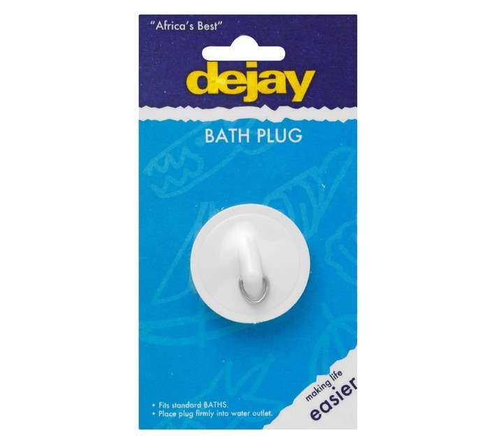 Dejay Bath Plug Plastic