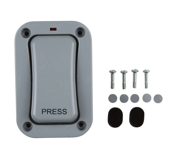 Masterplug WP12 IP66 2 Way Single Switch