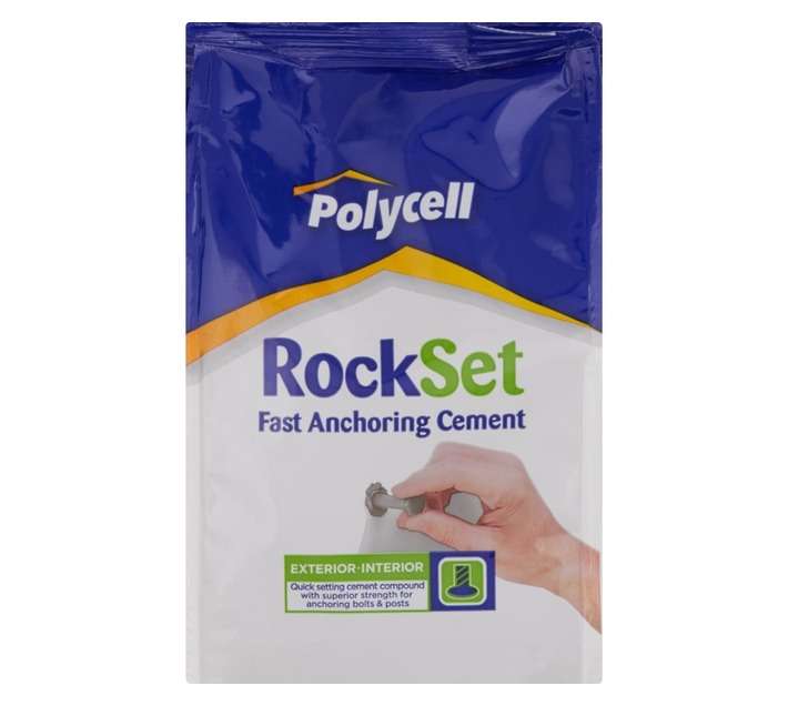 Polycell Rockset - Grey (500g)