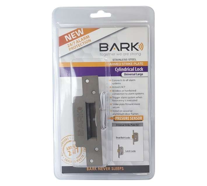 Bark Large Cylindrical Armed Strike Plate (140 x 40 x 15mm)