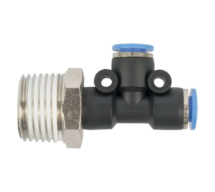 AirCraft PU Hose Fitting Tee (6 x 6mm x 1/2Inch)