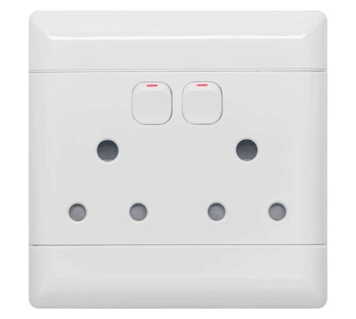 NEU Duo Socket - White