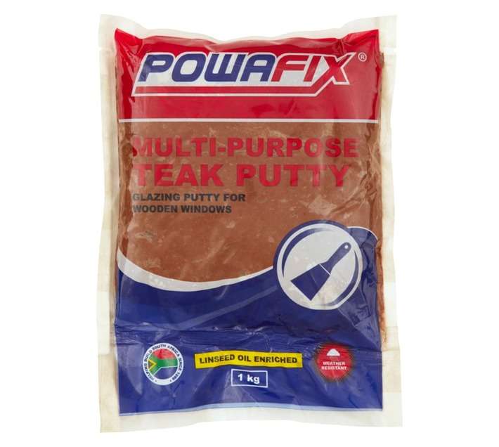 Powafix Putty - Teak (1kg)
