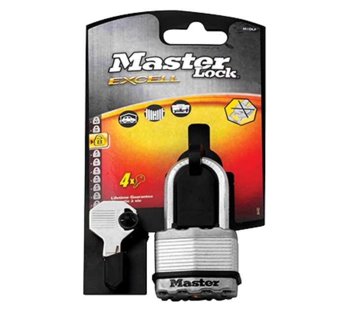 Master Lock Excell Padlock - Laminated Cover Oct (45mm)*