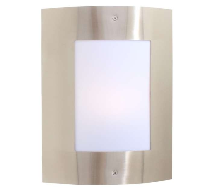 Eurolux IP44 Wall Lamp - Stainless Steel