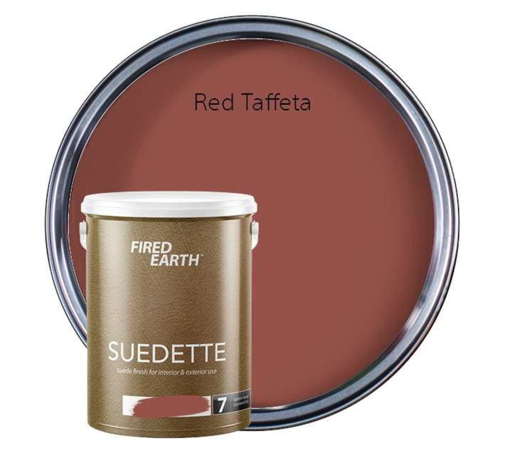Fired Earth Suedette - Red Taffeta (5L)