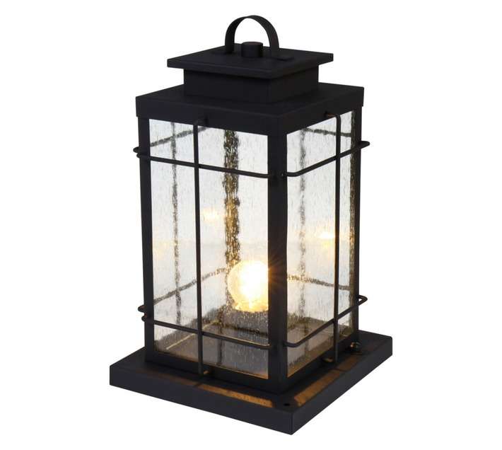 Radiant Post Top Light - Sand Black (60W)